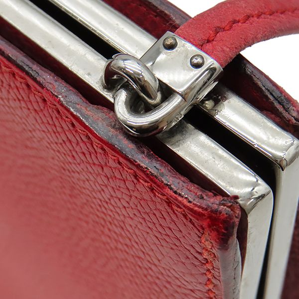 エルメス HERMES ショルダーバッグ サックアマリス クシュベル レッド×イエロー×ブラック ゴールド金具 トランペット ヴィンテージ ○S【中古】