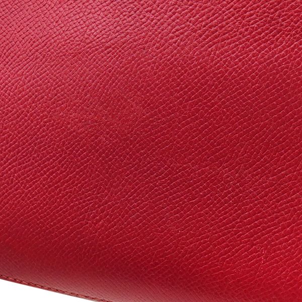 エルメス HERMES ショルダーバッグ サックアマリス クシュベル レッド×イエロー×ブラック ゴールド金具 トランペット ヴィンテージ ○S【中古】