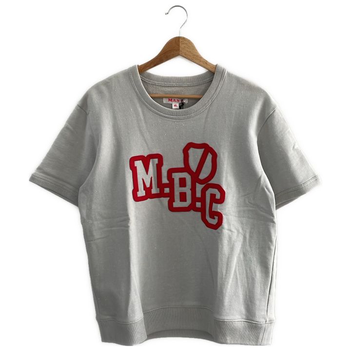 MASU ＊M.B.C. HALF SLEEVE SWEAT SHIRT 25071685000010 グレー 46 MASU ＊M.B.C. HALF SLEEVE SWEAT SHIRT 25071685000010 グレー 46