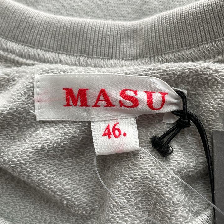 MASU ＊M.B.C. HALF SLEEVE SWEAT SHIRT 25071685000010 グレー 46
