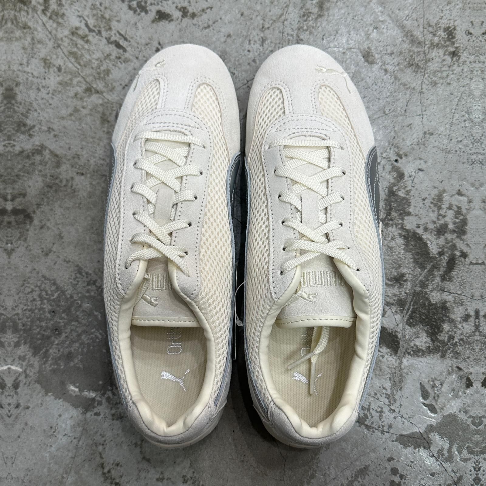 未使用 PUMA Speedcat Premium スピードキャット ローカットスニーカー プーマ 403902 アイボリー 28.5cm （17129M）