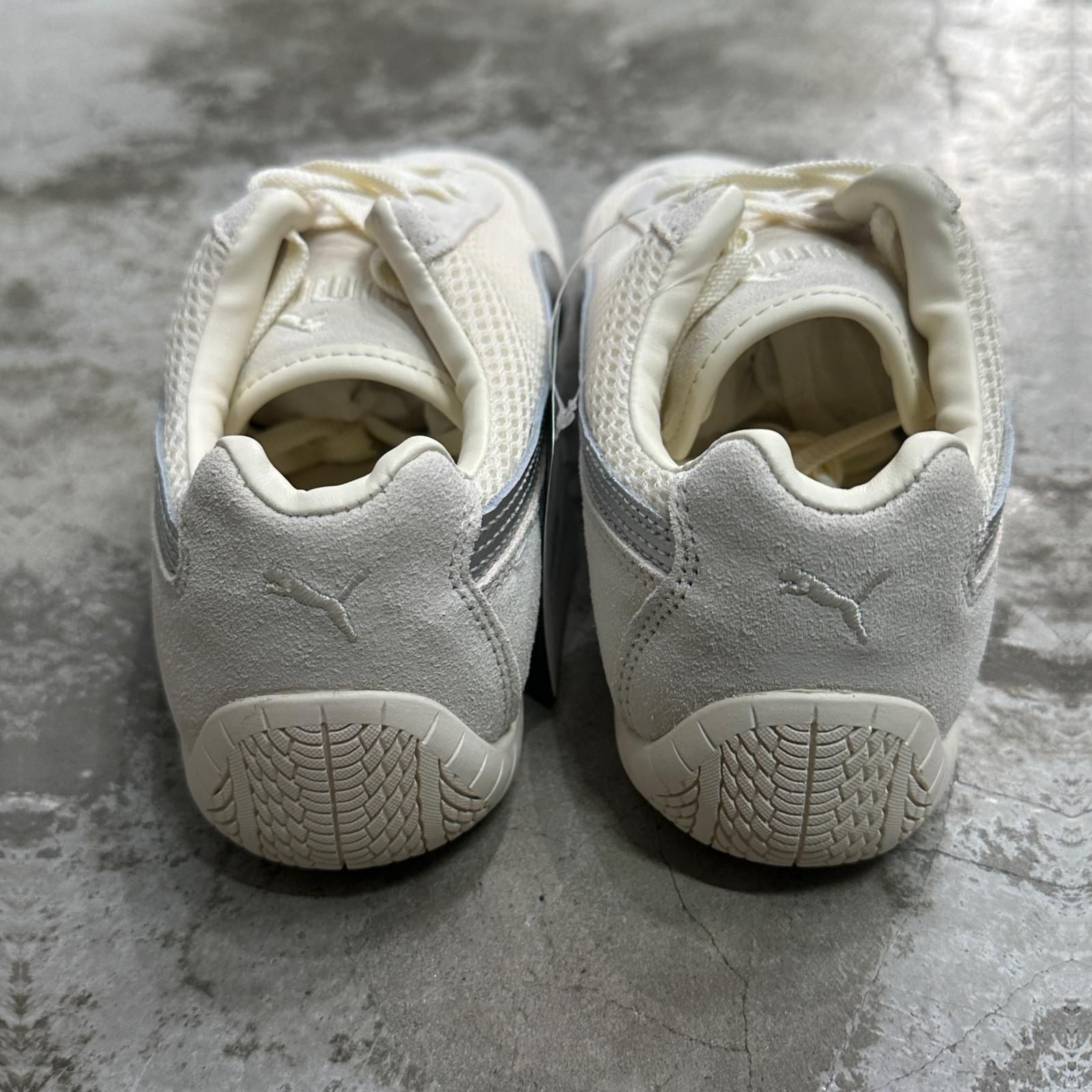 未使用 PUMA Speedcat Premium スピードキャット ローカットスニーカー プーマ 403902 アイボリー 28.5cm （17129M）