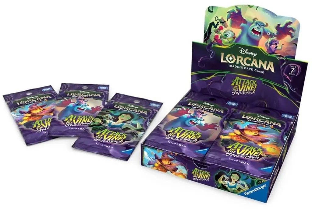 新品】トレカ 【BOX】ディズニー・ロルカナ・TCG 日本語版ブースター