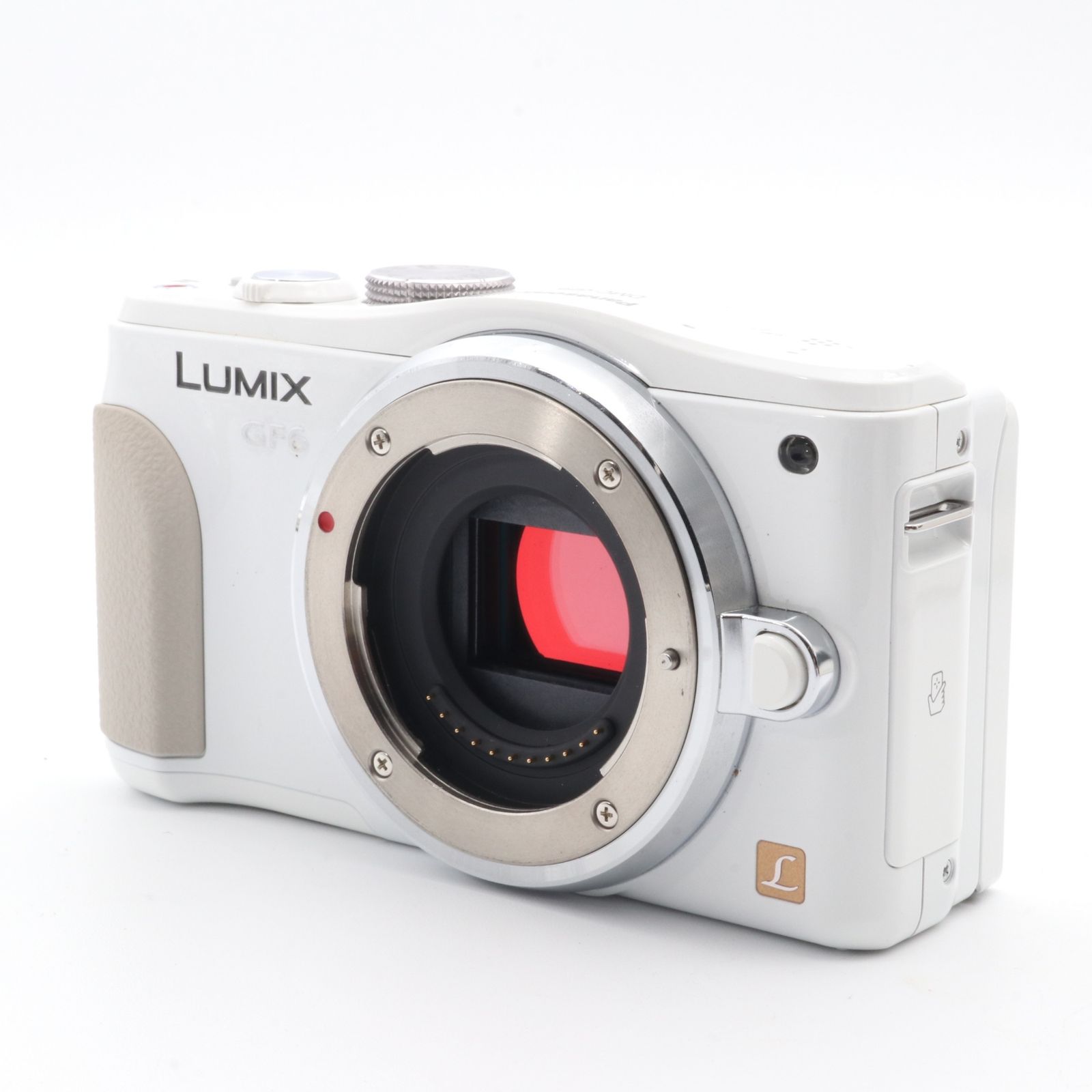 Panasonic LUMIX GF6 ボディ ホワイト 〔マイクロフォーサーズマウント