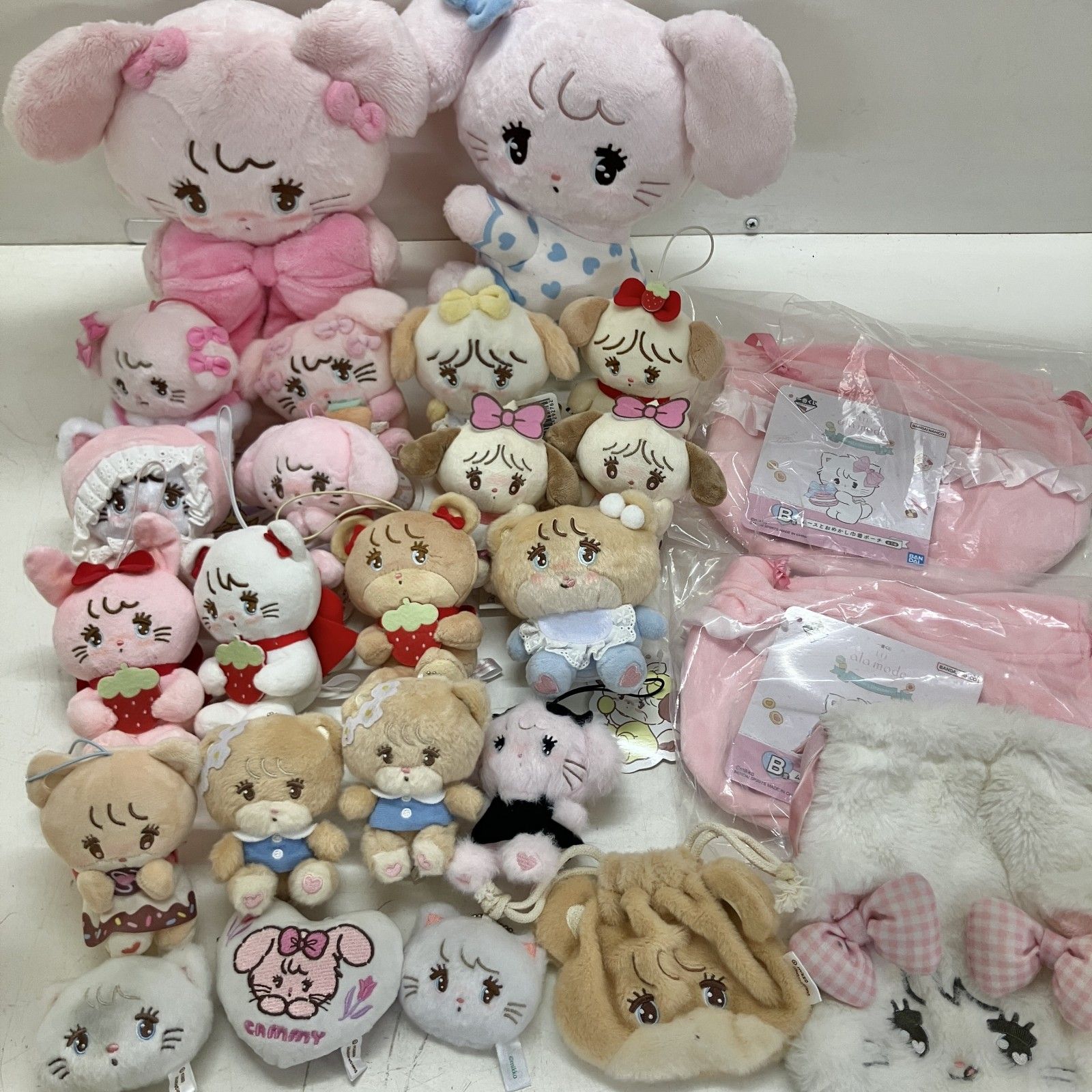 【一番くじ】mikko/ミッコ/ぬいぐるみ/セット ◇ mikko ミッコ 25点 まとめ商品 ぬいぐるみ 雑貨 マスコット ポーチ