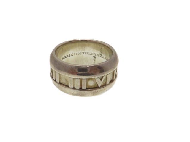 TIFFANY&Co. ティファニー アトラスワイドR/SV/7.9g/#6 リング・指輪 シルバー SV シルバー レディース【中古】431