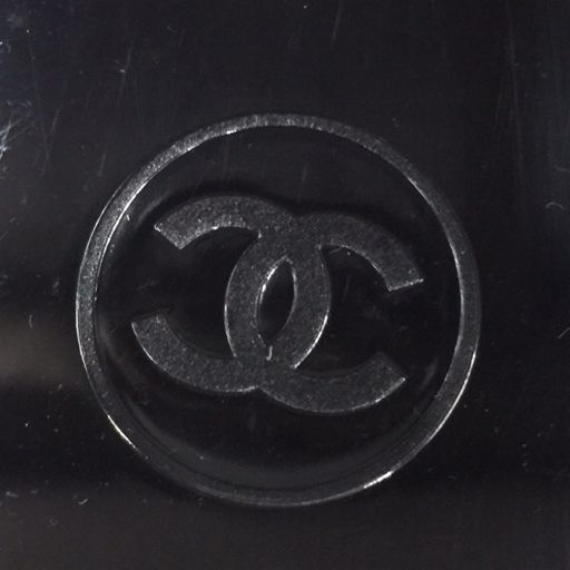 CHANEL 四角形ミラー 黒 手鏡 シャネル CHANEL 手鏡 ノベルティ ハンド 