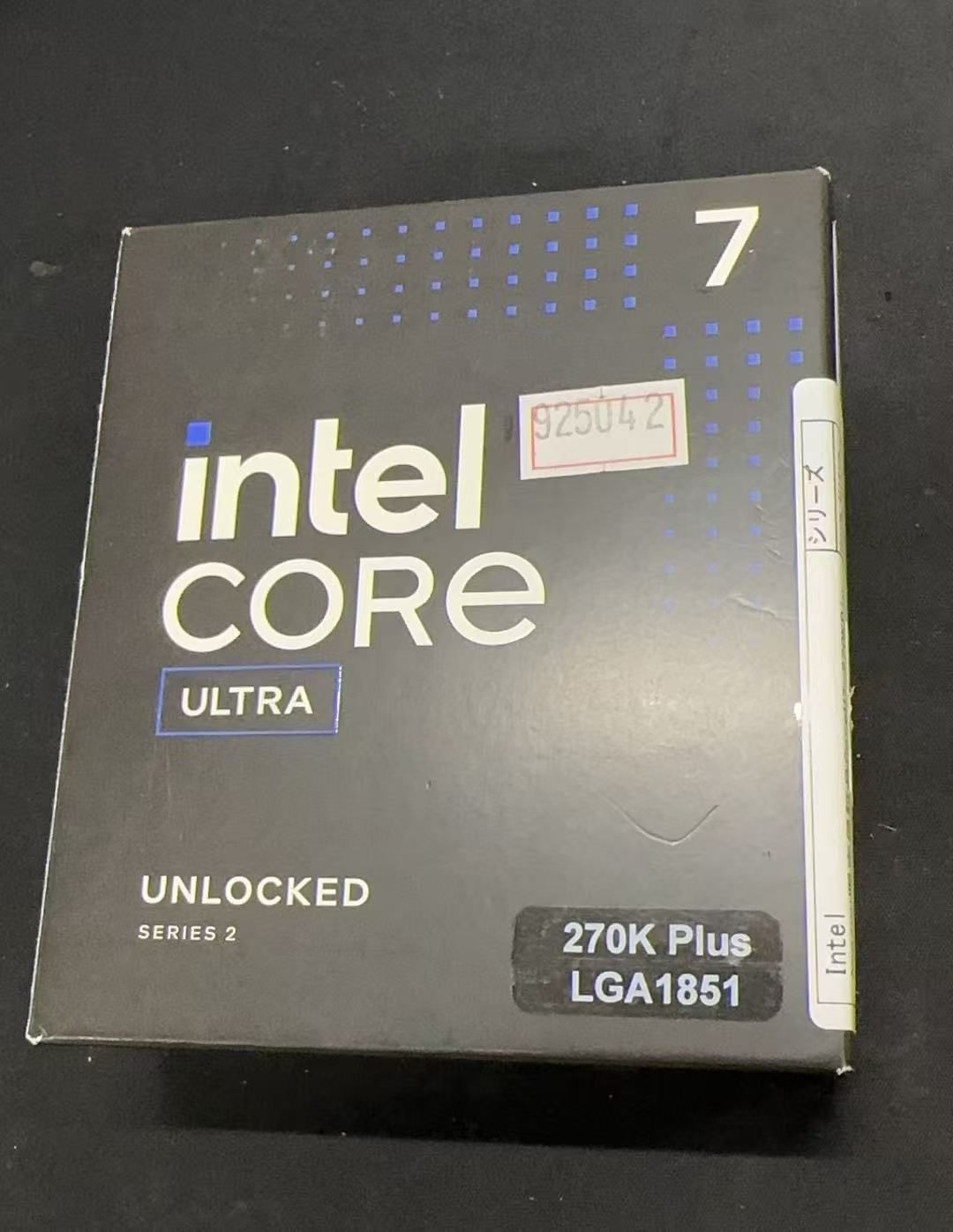★Intel Core Ultra 7 270K Plus BOX LGA1851 24コア 未使用に近い 動作確認済 ++925042 B07666S76V