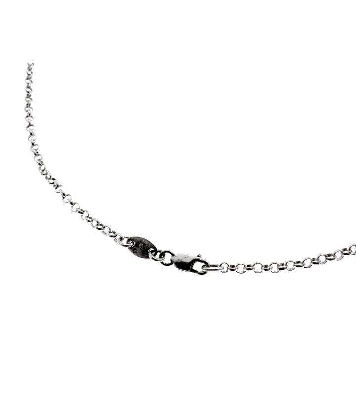 クロムハーツ CHROME HEARTS 【 NECKCHAIN R20 】 ロール チェーン シルバー ネックレス　51929