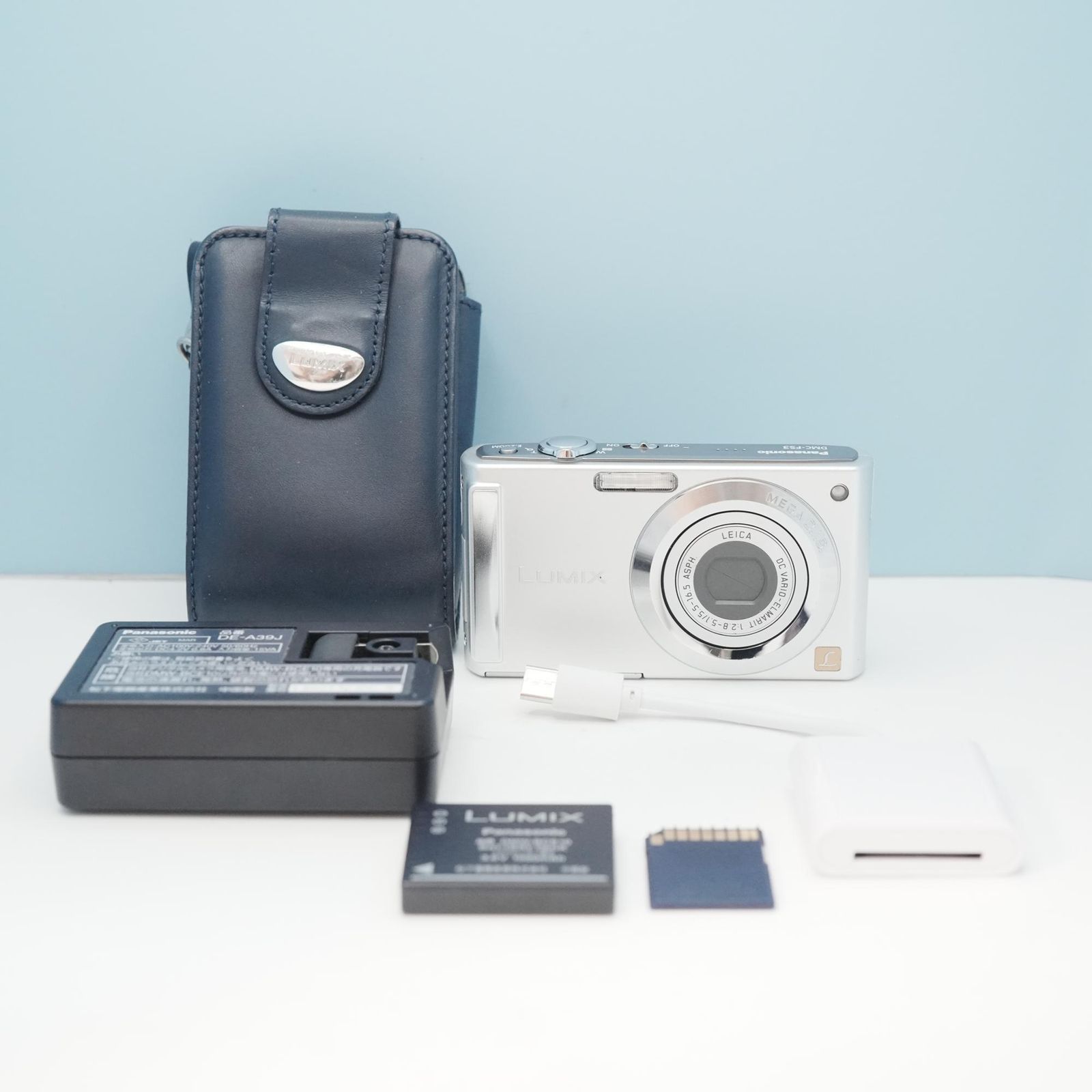 Panasonic LUMIX DMC-FS3 デジカメ スマホ転送OK フルセット 極美品