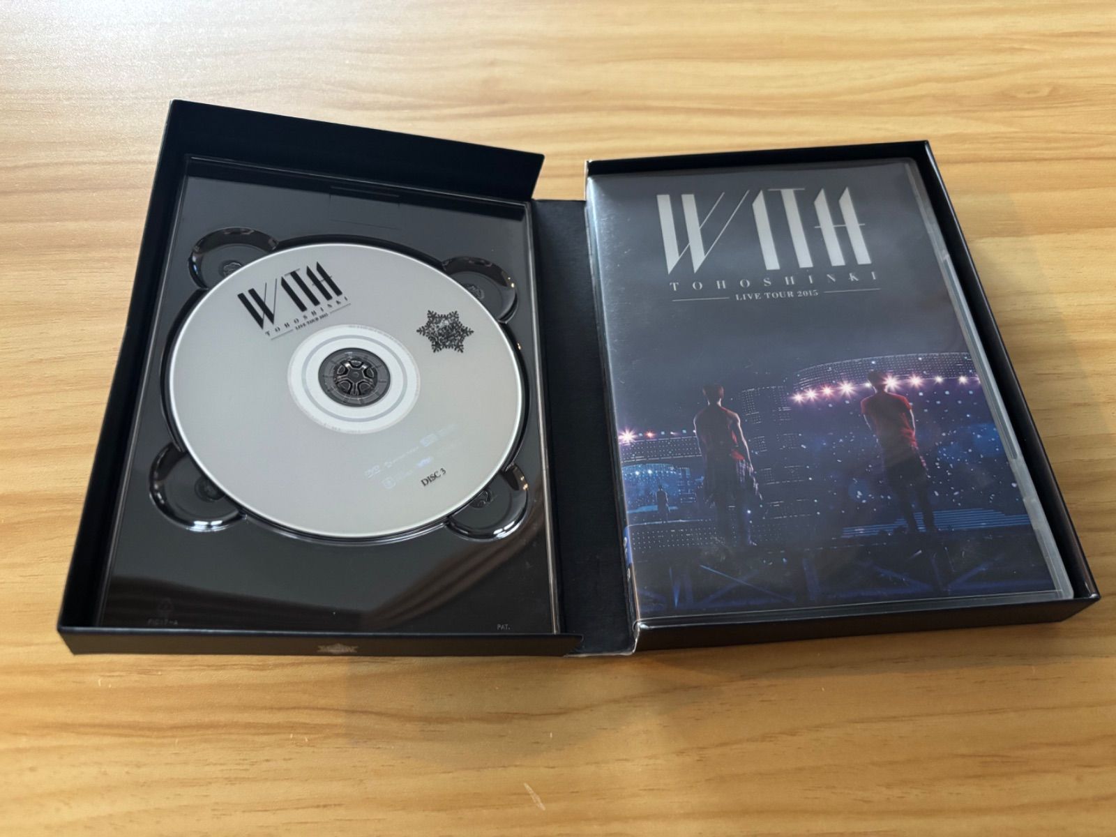 中古] [DVD] 東方神起 LIVE TOUR 2015 WITH 3枚組 初回限定 / M04499