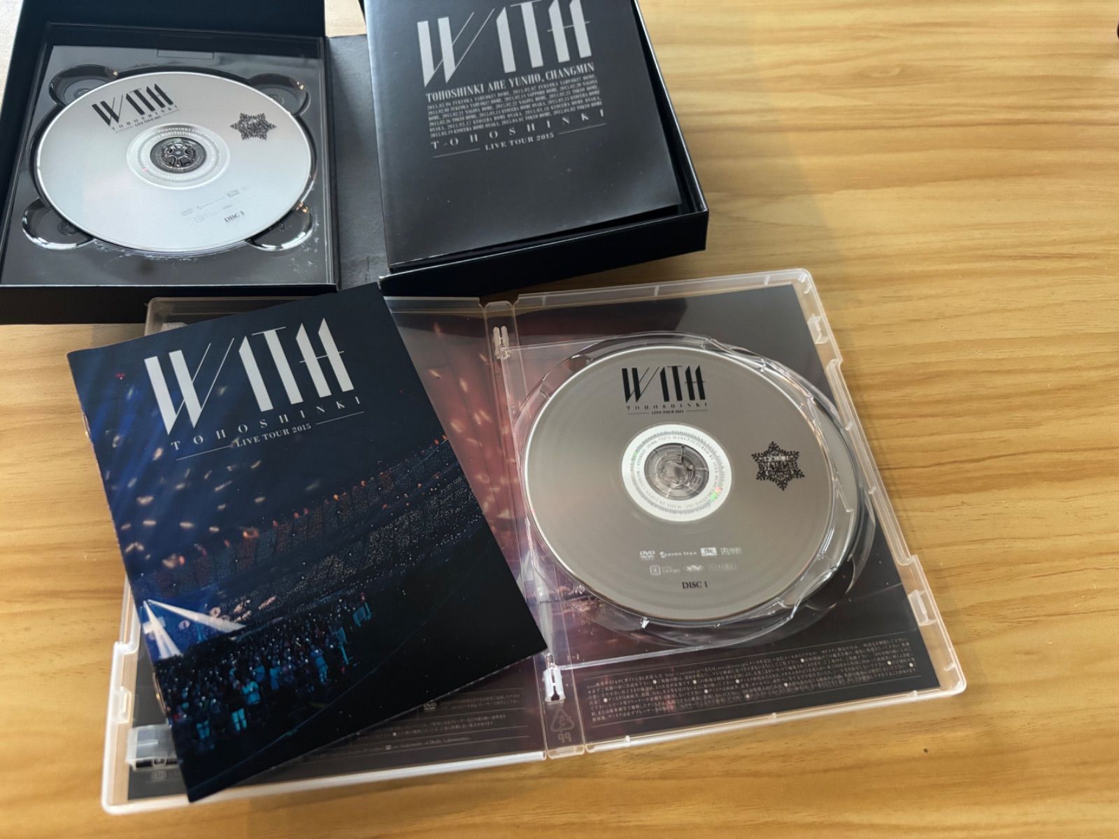 中古] [DVD] 東方神起 LIVE TOUR 2015 WITH 3枚組 初回限定 / M04499