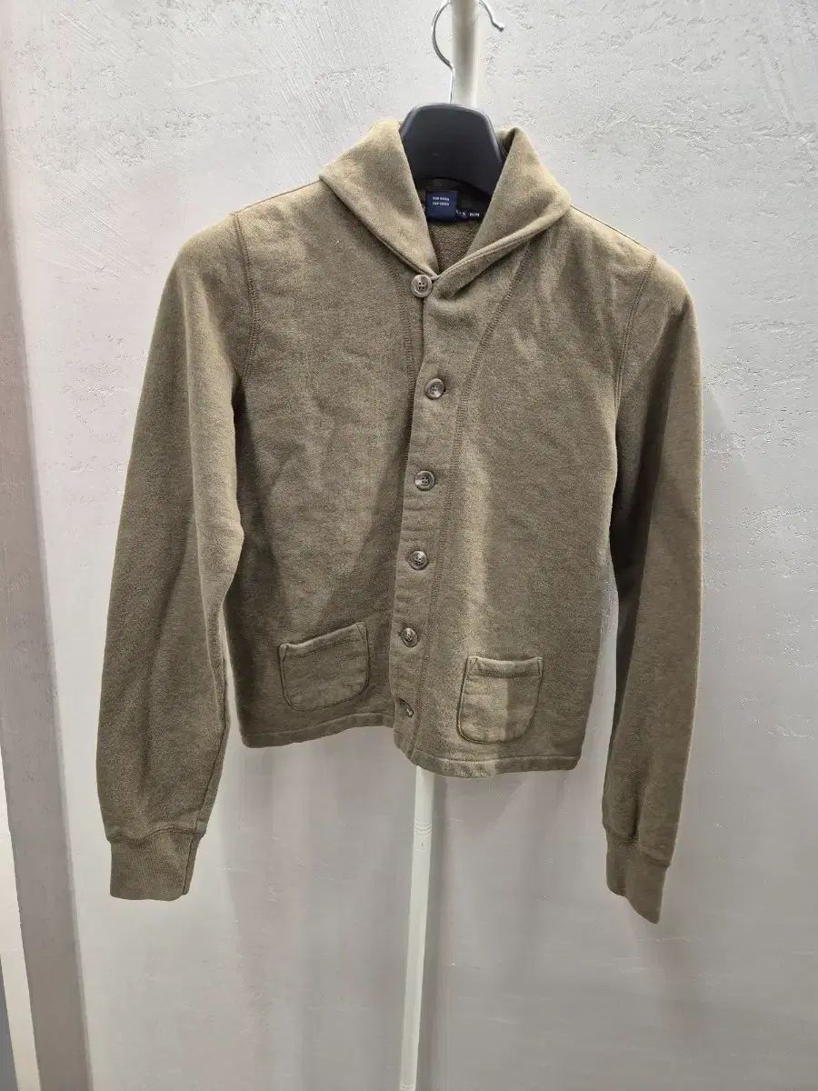ラルフローレン ショール カーディガン カーキ M
