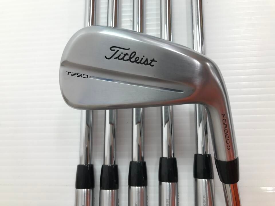 タイトリスト　T250 2025　AMT SILVER　Sフレックス　アイアンセット　中古【最短即日発送】