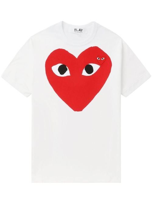 COMME DES GARÇONS PLAY コットン Tシャツ 送料無料