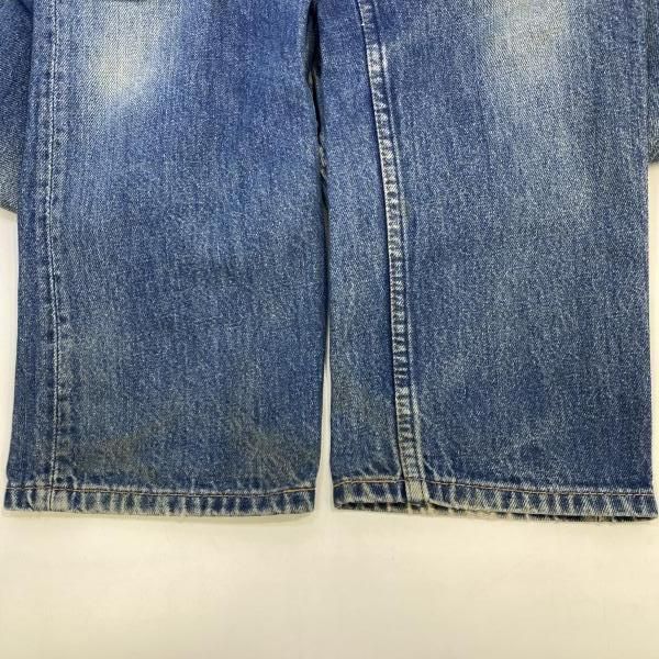 【中古】80s LEVI'S 505 デニムパンツ(裾上げ品) インディゴ サイズW31×L34 リーバイス[24]