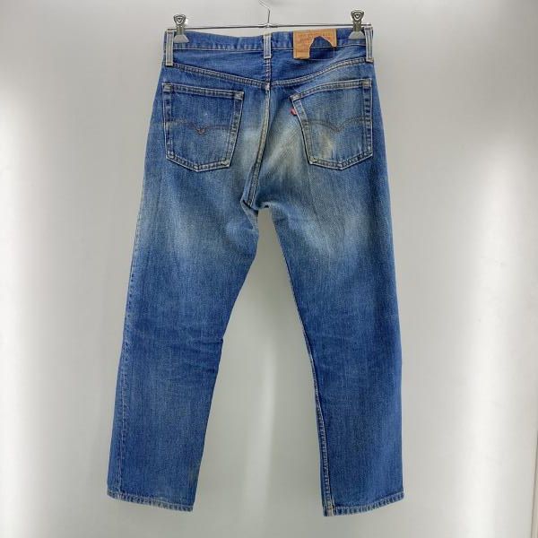 【中古】80s LEVI'S 505 デニムパンツ(裾上げ品) インディゴ サイズW31×L34 リーバイス[24]