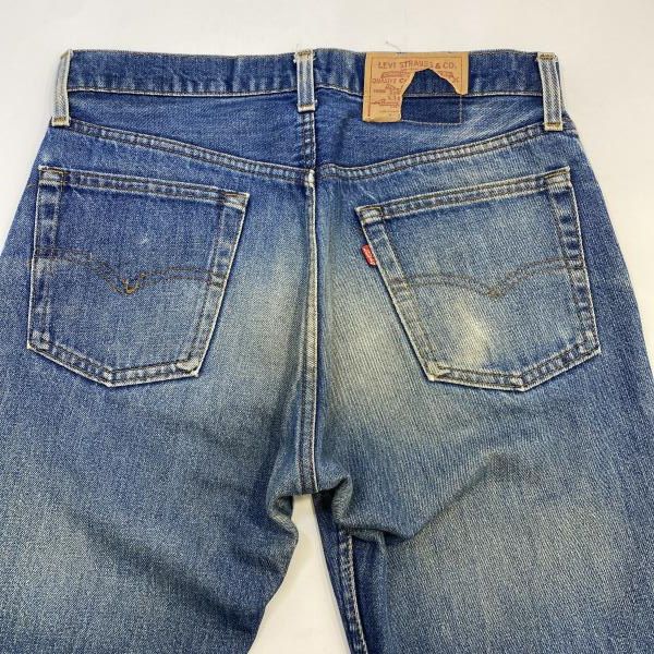 【中古】80s LEVI'S 505 デニムパンツ(裾上げ品) インディゴ サイズW31×L34 リーバイス[24]