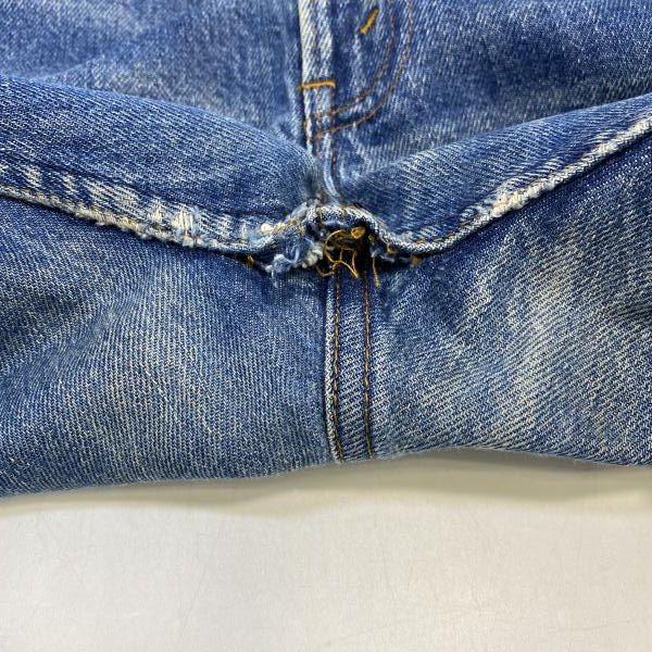 【中古】80s LEVI'S 505 デニムパンツ(裾上げ品) インディゴ サイズW31×L34 リーバイス[24]