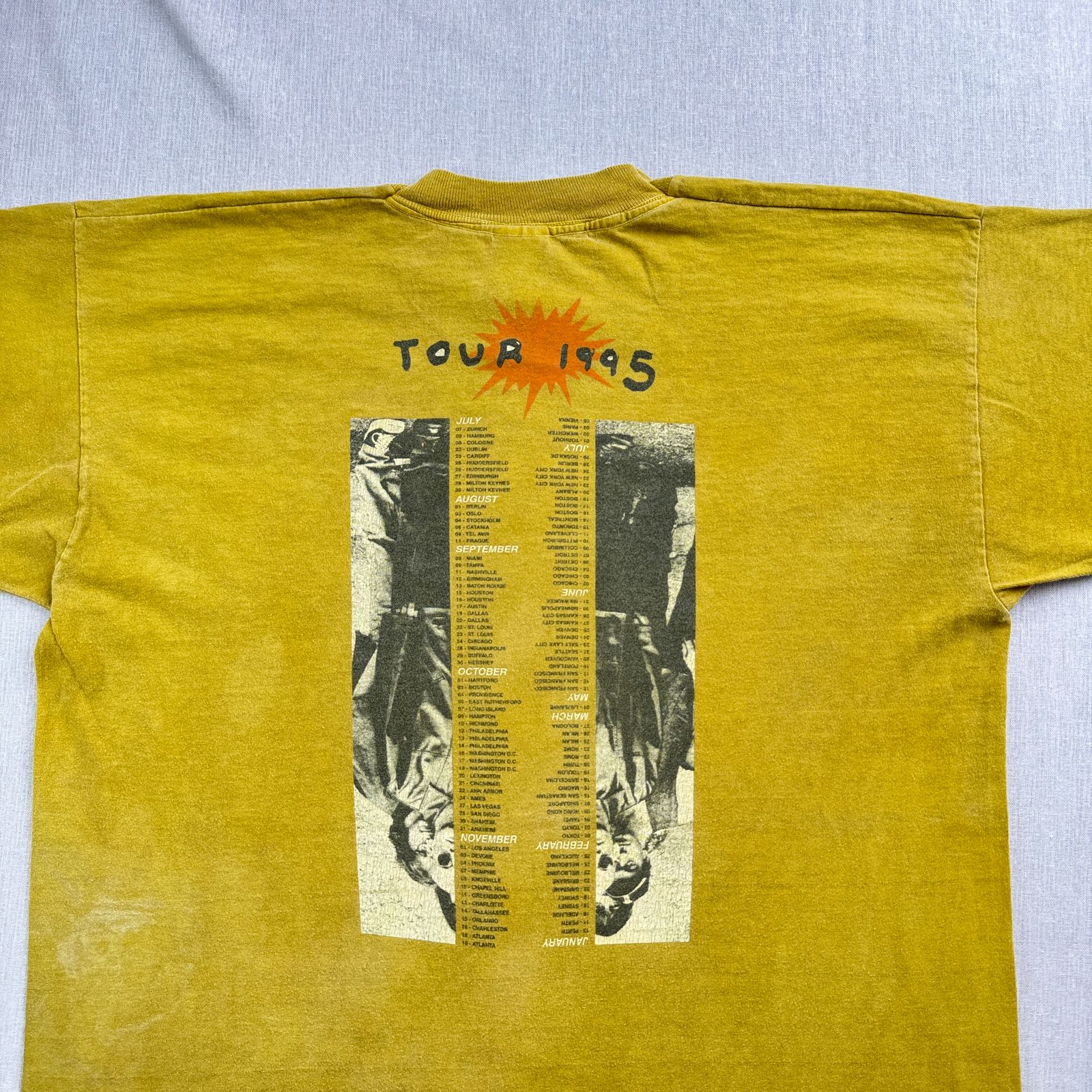 90s R.E.M 1995 REM バンドT ビンテージ Tシャツ パンク オルタナ