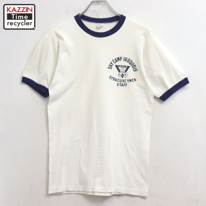 60s vintage Champion プロダクツタグ リンガーTシャツ メンズ 表記M