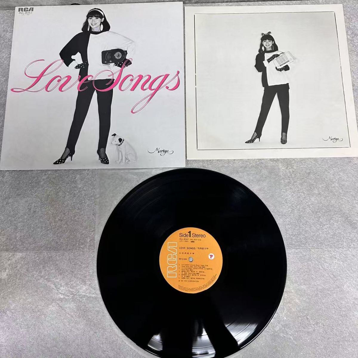 竹内まりや ラヴ・ソングス RCA RVL8047/ レコード/record/LP - メルカリ