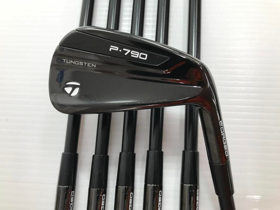 テーラーメイド　P・790 2019 BLACK　ダイナミックゴールド 105 VSS BLACK　S200フレックス　アイアンセット　中古【最短即日発送】