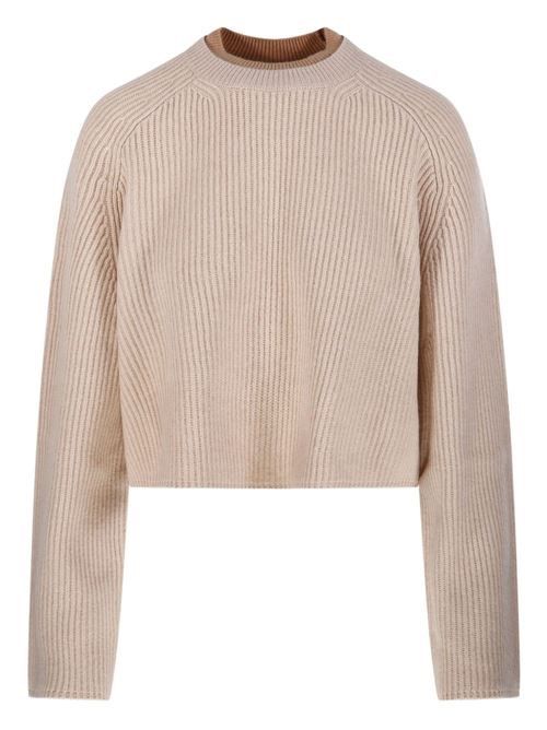 MAX MARA カシミヤウール クルーネックセーター 送料無料