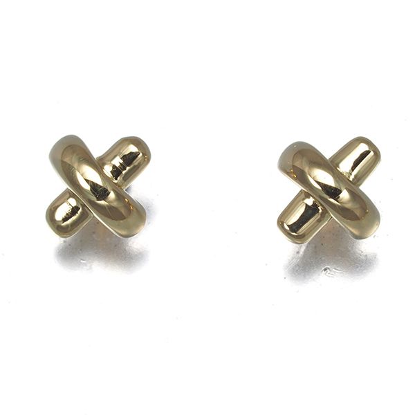ティファニー ピアス クロスステッチ K18YG #197209 38,870円