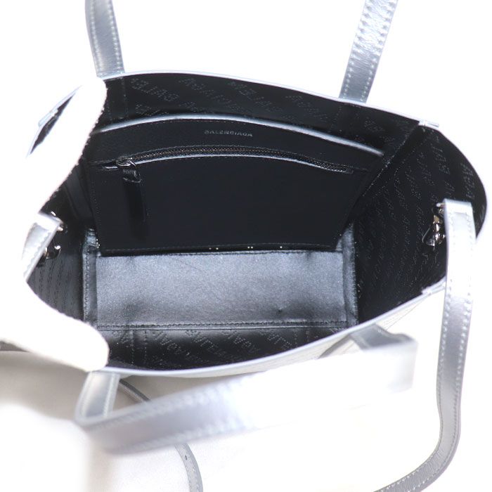 BALENCIAGA バレンシアガ エブリデイトート XXS トートバッグ シルバー