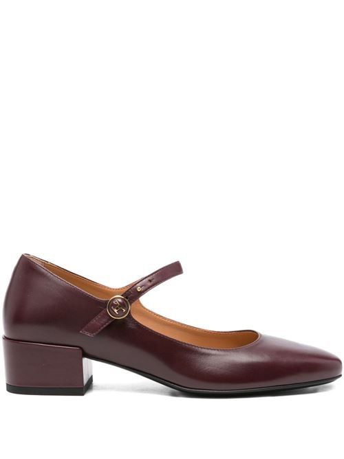TOD'S メリージェーン レザー パンプス 送料無料