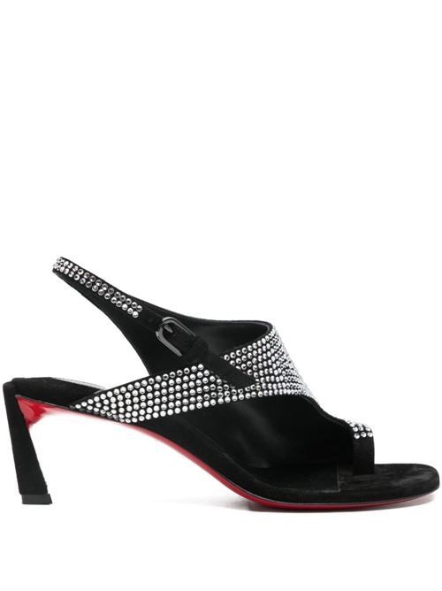CHRISTIAN LOUBOUTIN ビバ コンドラ ストラス サンダル 送料無料