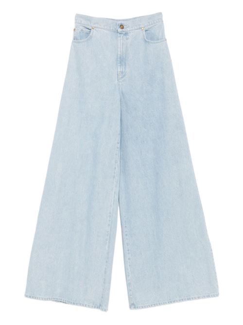 MAX MARA ワイドレッグ デニム ジーンズ 送料無料