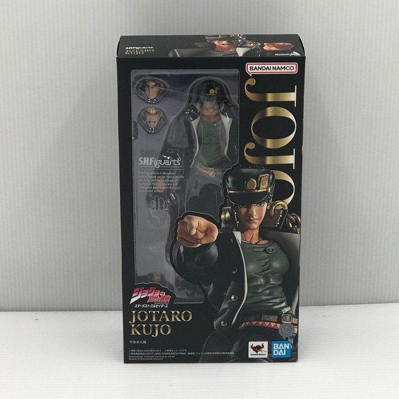 【中古美品】 S.H.Figuarts 空条承太郎 フィギュア ジョジョの奇妙な冒険 スターダストクルセイダース 未開封 【051-260716-ti-04-tagh】