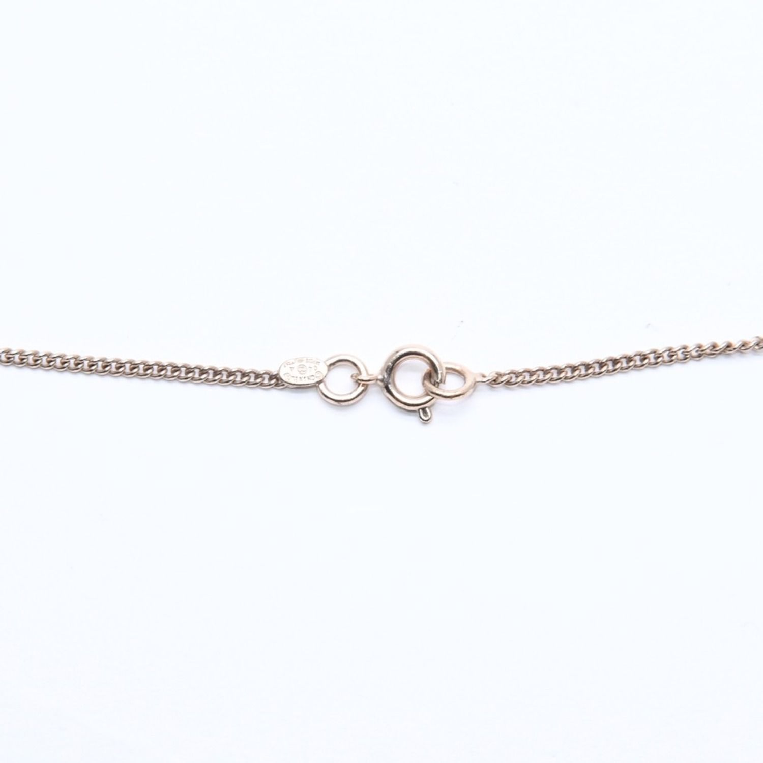 極美品 CHANEL シャネル ネックレス ココマーク ラインストーン 04A