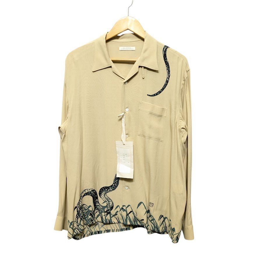 OLD JOE オールドジョー ORIGINAL PRINTED OPEN COLLAR SHIRTS Hebi