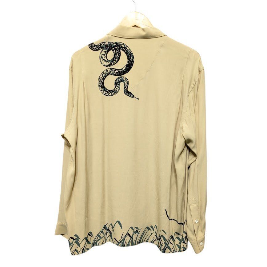 OLD JOE オールドジョー ORIGINAL PRINTED OPEN COLLAR SHIRTS Hebi