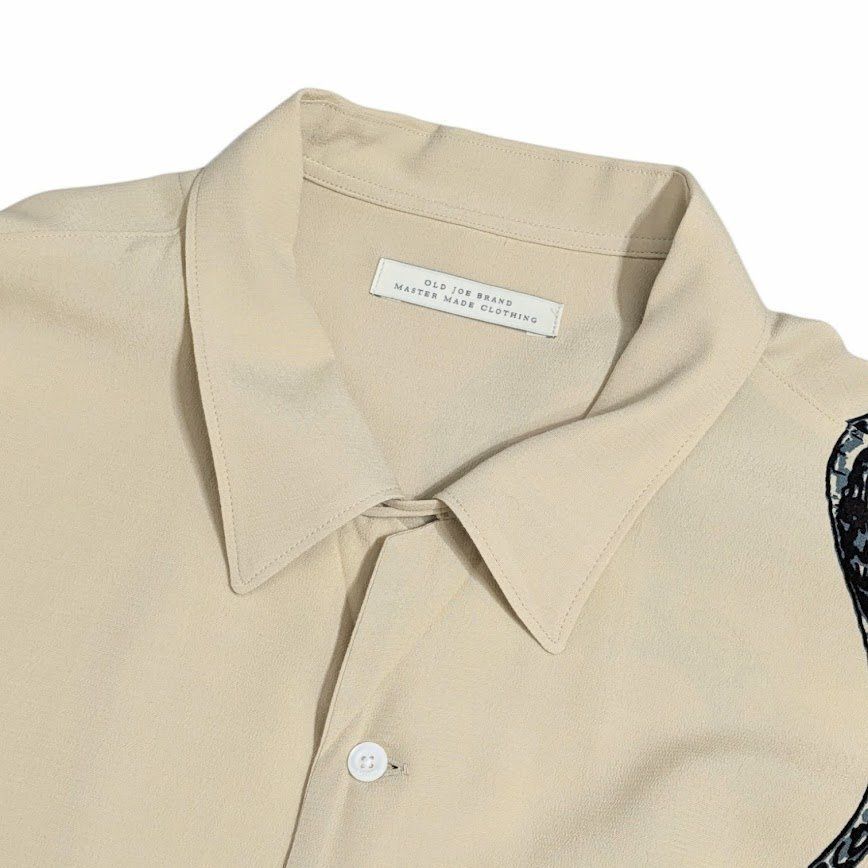 OLD JOE オールドジョー ORIGINAL PRINTED OPEN COLLAR SHIRTS Hebi