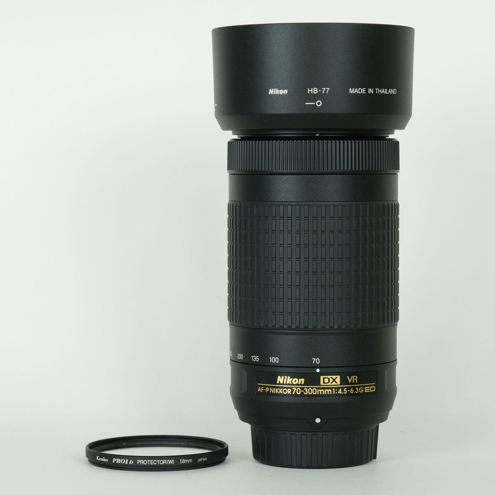[並品 | フード・フィルター付] Nikon AF-P DX NIKKOR 70-300mm f/4.5-6.3G ED VR | Nikon Fマウント 17,520円