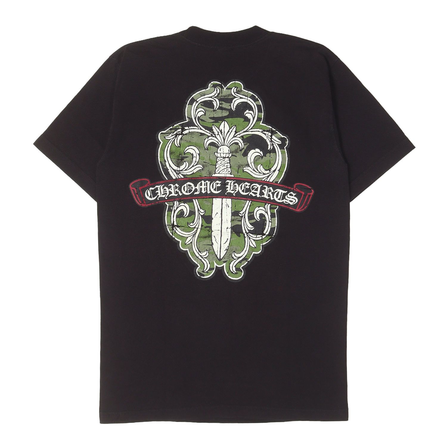 CHROME HEARTS クロムハーツ Tシャツ ブラック 黒 サイズ:M 00s