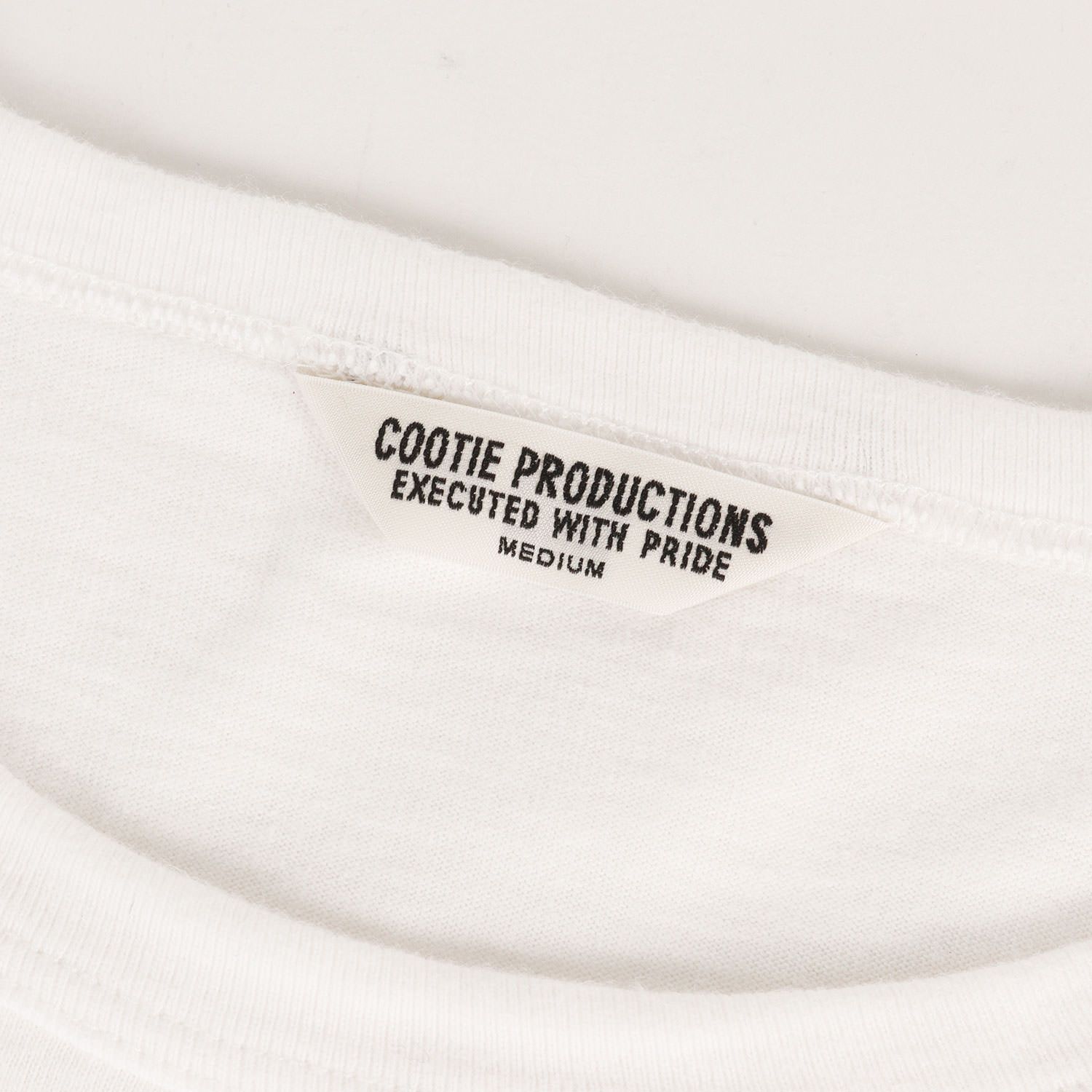 COOTIE クーティー Tシャツ ホワイト 白 サイズ:M 20AW ブランドロゴ