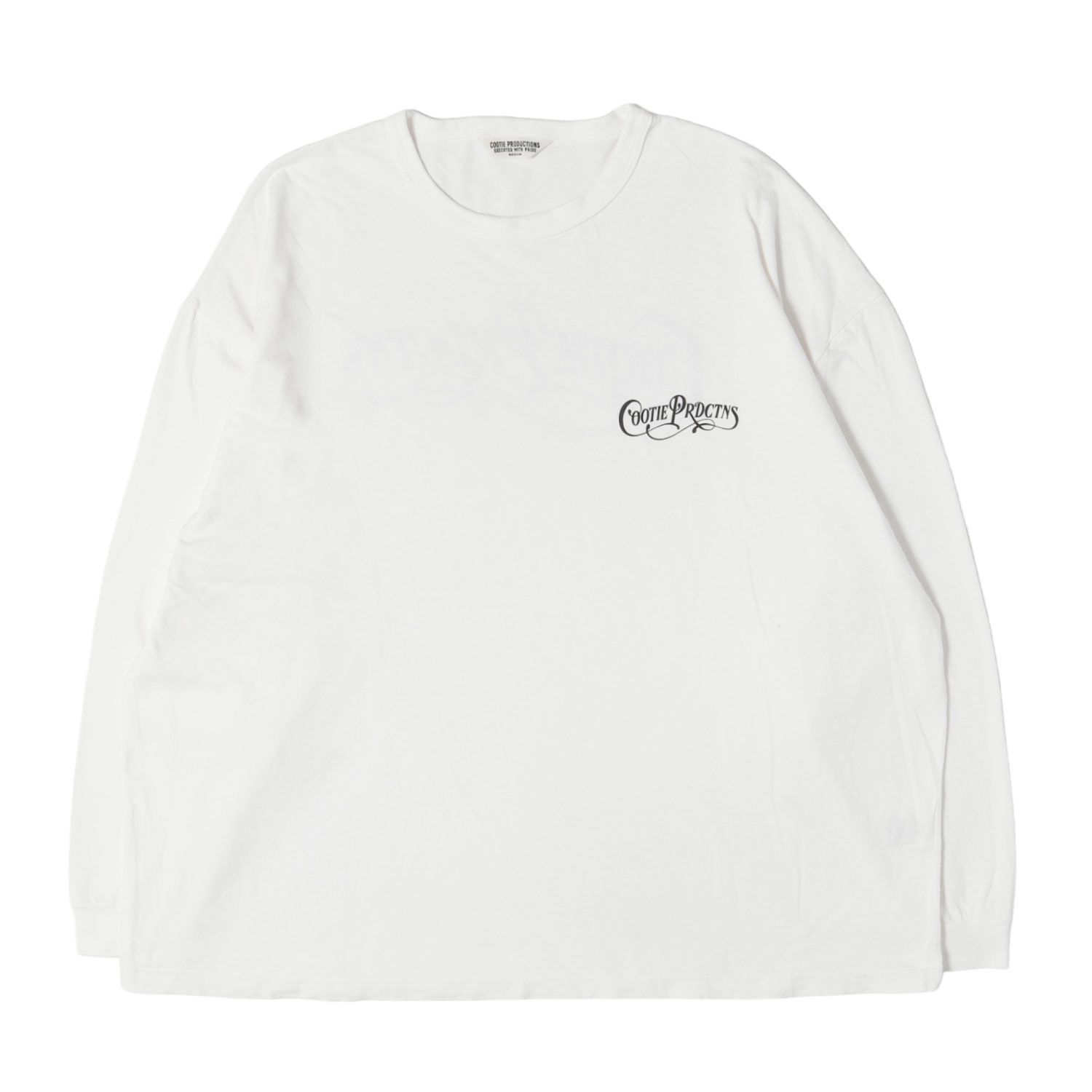 COOTIE クーティー Tシャツ ホワイト 白 サイズ:M 20AW ブランドロゴ