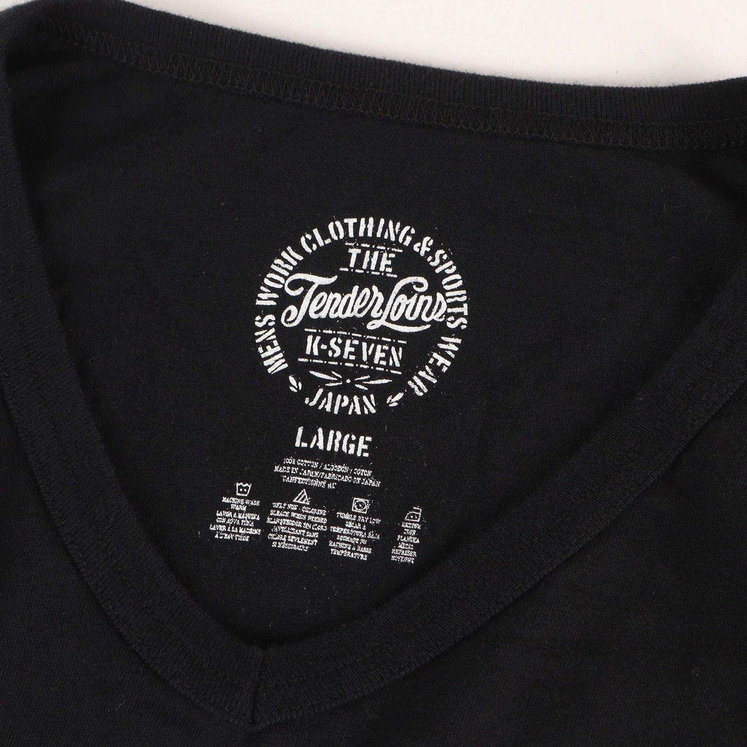TENDERLOIN テンダーロイン Tシャツ ブラック 黒 サイズ:L BLACK SENSE