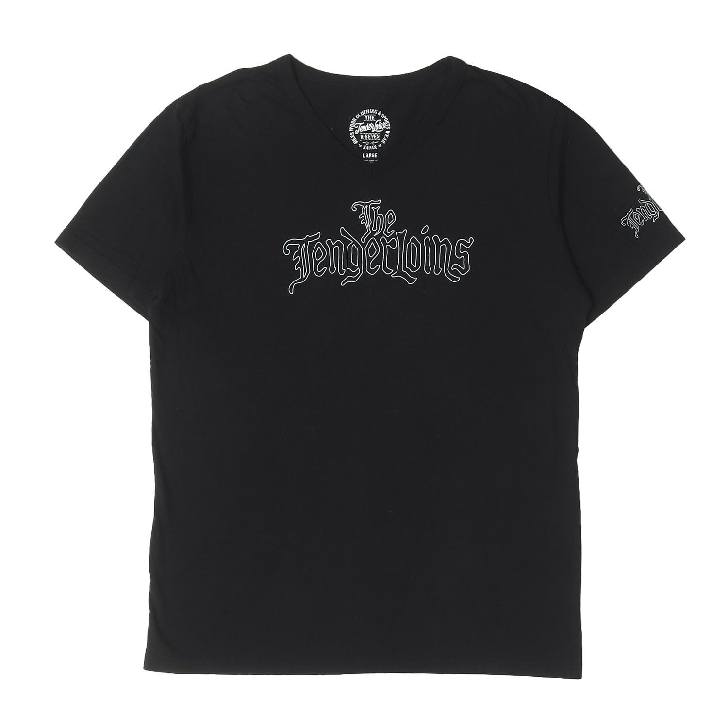 TENDERLOIN テンダーロイン Tシャツ ブラック 黒 サイズ:L BLACK SENSE