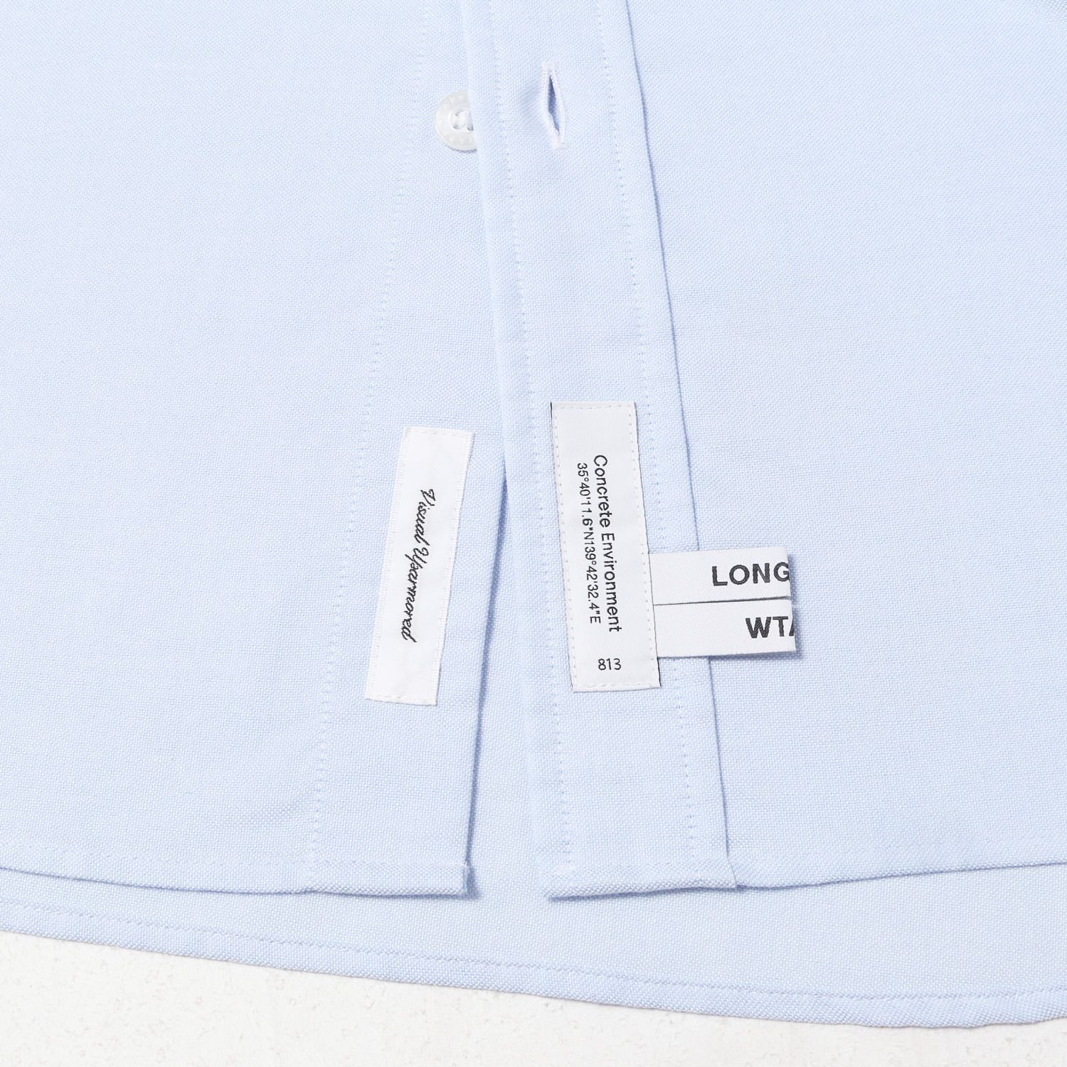 新品】WTAPS ダブルタップス シャツ サックスブルー サイズ:01 26SS