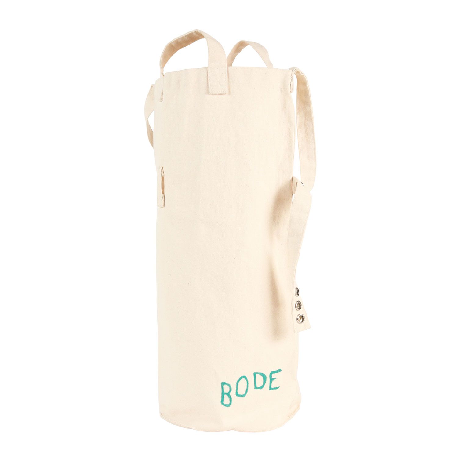 BODE ボーディ バッグ 2WAY ロゴ キャンバス ショルダー トートバッグ アイボリー ブランド カバン【メンズ】【中古】