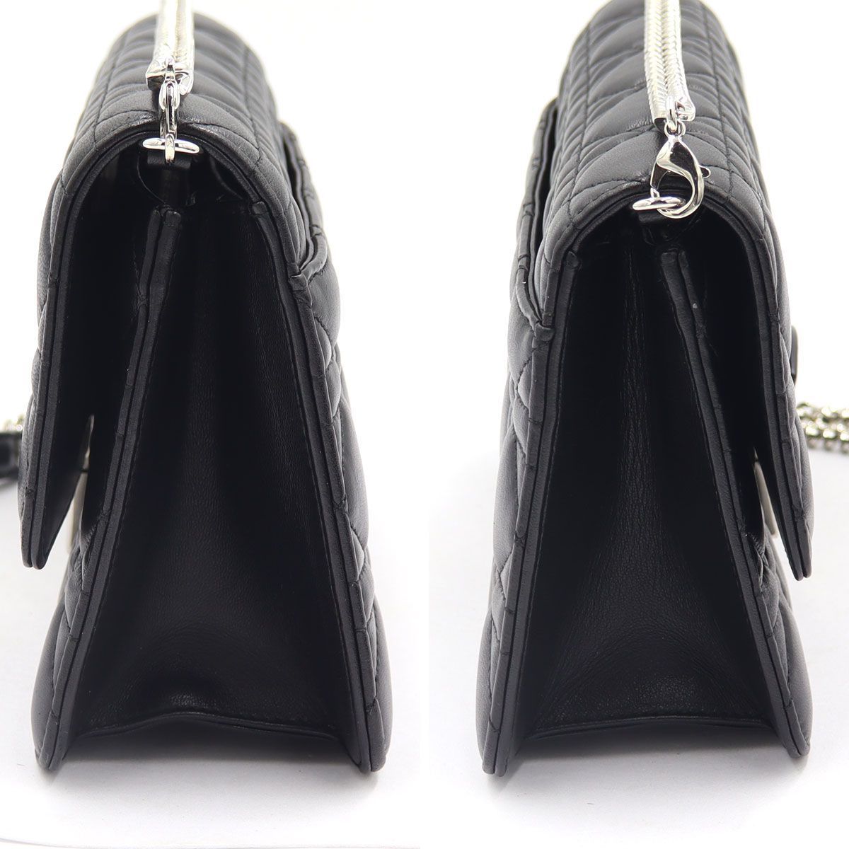 クリスチャンディオール（Christian Dior） チェーンウォレット・カナージュ　Z0724　【鍵がありません】　W21cm×H14cm×D4.5cm　財布　ショルダーバッグ　レディース（中古）