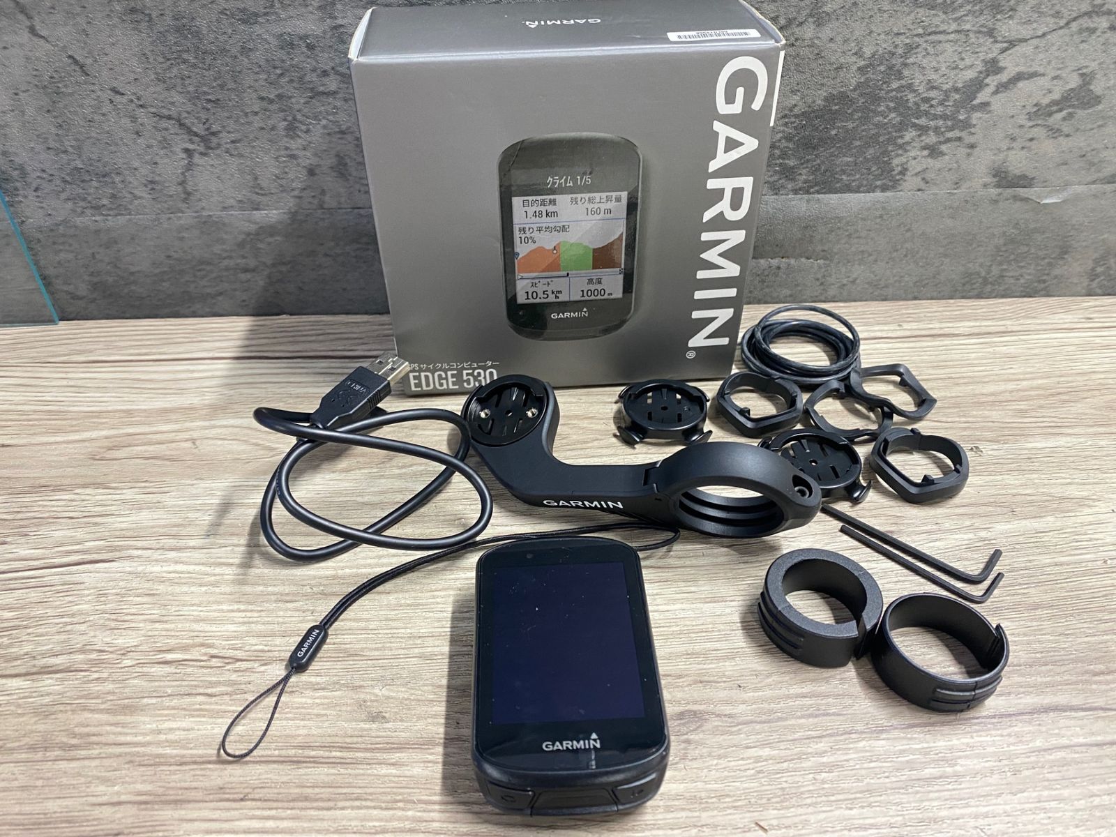 KI701 ガーミン GARMIN エッジ EDGE 530 サイクルコンピューター マウント付属 動作確認済み 16,275円