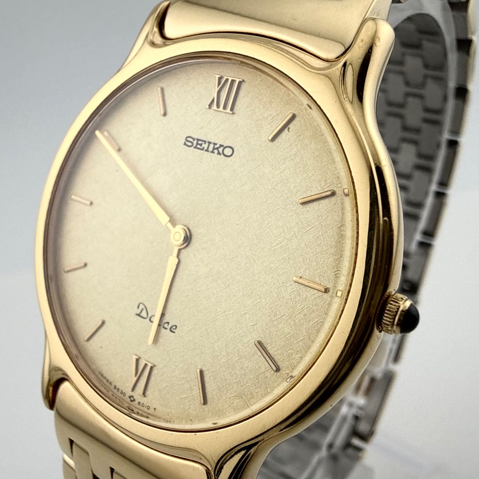 SEIKO 9530-6010 セイコー DOLCE ドルチェ メンズ 腕時計 クォーツ 