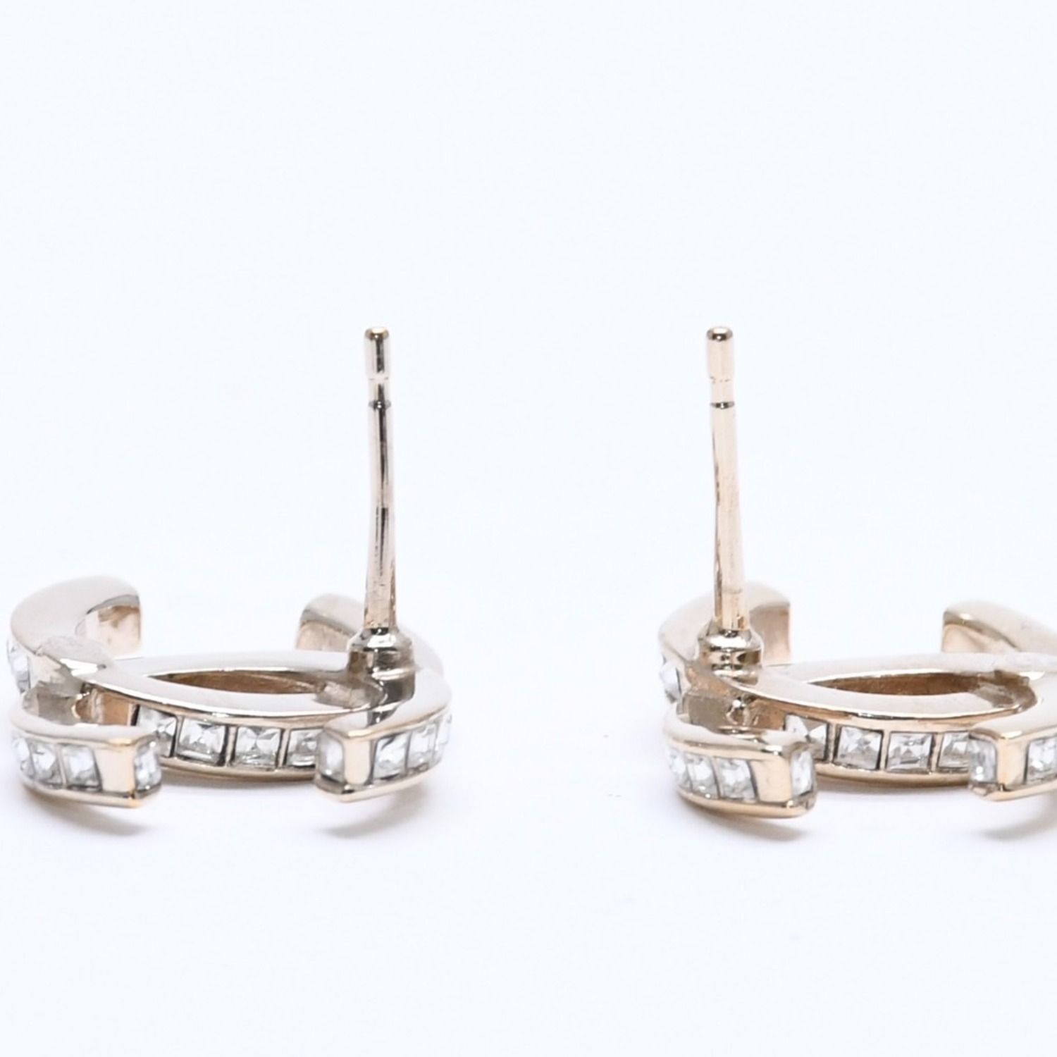 CHANEL シャネル ココマーク ピアス 重量約6.43g B23B刻印 GP メタル